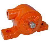 VIBCO VS-190 Silent Pneumatic Turbine Vibrator, 270 lb. Force, 7200 VPM, 9 CFM, 80 psi, 4" Bolt Pattern
