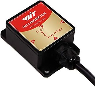 [Industrial-Grade Accelerometer+Inclinometer] HWT905-RS232 MPU9250 9-axis Gyroscope+Angle(XY 0.05° Accuracy)+Digital Compass with Kalman Filtering, Temp&Magnetometer Compensation, IP68 Waterproof