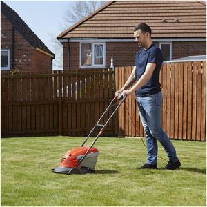 Flymo Hover Vac 250 Lawn Mower – Lightweight Electric Grass Cutter