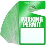 100 Pack Parking Permit Hang Tags P