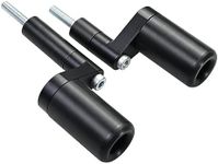 Vanshly NO CUT Black Frame Sliders 