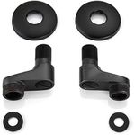 Matte Black Wall Mount 3-3/8" Adapt