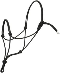 Weaver Leather Silvertip No. 95 Rope Halter, Average, Black