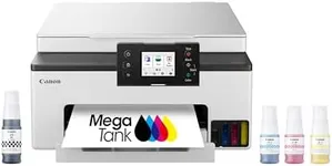 Canon Megatank GX1020 All-in-One Wireless Supertank [Megatank] Printer | Print, Copy and Scan| Mobile Printing |2.7" LCD Color Touchscreen | Auto Duplex Printing