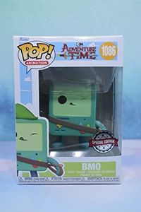 Funko PoP! Adventure Time - BMO with Bow Vinyl Figure, 10 cm Height