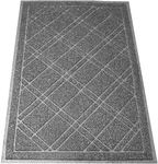 Universal Door Mat-Plaid (Size 35'x 24')-Loop Mesh Catches Dirt and Debris,Plaid Design,Phthalate & BPA Free. Entrance Mat