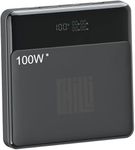 Chillitech® 100W Power Bank 20000mAh, USB C Portable Laptop Battery Charger, Super Fast Charging Slim Battery Pack for Laptop, MacBook, iPhone, Samsung, Tablets, and More (Matte Black)