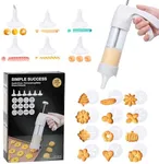 MAJCL Spritz Cookie Press Gun with 