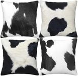 LOHDALOLF Cowhide Print Cushion Cov