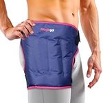 Magic Gel XL Hip Ice Pack Wrap - Reusable Ice Pack for Hip - Cold Wrap for Support Inflammation Swelling and Relief - Flexible Design - Colder for Longer - Curved for Your Comfort