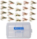 Stimulator Dry Fly Collection - 20 Stimulators + Fly Box