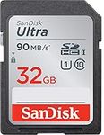 SanDisk SDSDUNR-032G-GN6IN Ultra 32 GB SDHC Memory Card up to 90MB/s, Class 10 UHS-I