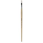 Escoda Clasico Series 4729 Long Handle Artist Oil & Acrylic Brush, Size 8, Filbert