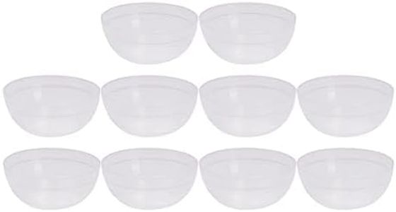 FOMIYES 30pcs Face Mixing Bowl Homemade Facial Bowl DIY Face Applicator Cosmetics Supplies Spa Beauty Tool for DIY Massage Body Transparent S