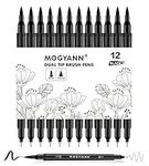 Mogyann Drawing Pens, 12 Pack Dual 