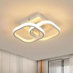 HASTHIP® 22W Modern Ceiling Light LED Acrylic Minimalism Square LED Ceiling Lamps for Hallway Office Bedroom Kitchen Living Room Ceiling Lights