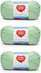 Red Heart Soft Baby Steps Baby Green Yarn - 3 Pack of 141g/5oz - Acrylic - 4 Medium (Worsted) - 256 Yards - Knitting, Crocheting & Crafts