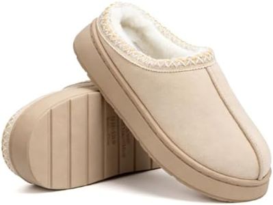 BERANMEY Fuzzy Memory Foam Slippers for Women Men Cozy Platform House Shoes with Anti-Slip Sole Warm Plush Lined Non-Slip Indoor Outdoor Short Ankle Slippers