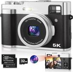 5K Digital Camera for Photography, 