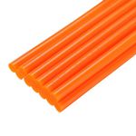 uxcell Mini Hot Glue Sticks for Glue Gun 0.27-inch x 8-inch Orange 12pcs