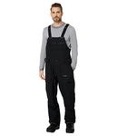 Volcom Men's Roan Bib Overall Mountaineering Monkey, Black, S