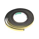 uxcell Sealing Foam Tape 10mm Wide 3mm Thick 4m/13ft Long, Self Adhesive Weather Strip for Window Door Insulation