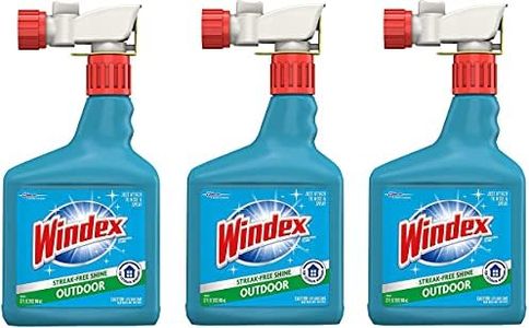 Windex mnh Outdoor Glass & Patio Cleaner, 3 Pack of 32 oz