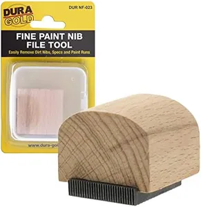 Dura-Gold - Fine Paint Nib File Tool - Fix Paint Imperfections, Shave Off Surface Defects - Remove Runs, Dust, Dirt, Debris - Auto Car Paint Coating Finish Repair - Polishing, Buffing, and Detailing