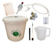 Almost Off Grid 5 Litre Starter Honey Wine Mead Kit FBA5M2 with Hydrometer, Plastic Topped Corks and Recipe, Ideal for Beginners