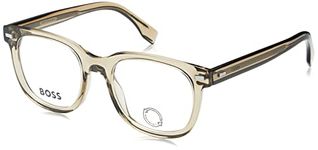 BOSS HUGO 1444/N Glasses, Brown, 52 for Men, marr n