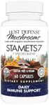 Host Defense Stamets 7-7 Species Blend - Mushroom Supplement for Immune Support - Includes Royal Sun Blazei, Cordyceps, Reishi, Maitake, Lion's Mane, Chaga & Mesima - 60 Capsules (30 Servings)*