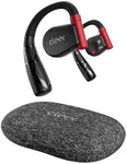 Cleer ARC II Sport Open-Ear True Wireless Bluetooth Headphones, Dual Microphone, Multipoint Connection, Secure Fit, Sweat Resistant, Crystal Clear Calls, 35 Hrs Playtime, for iPhone & Android, Black