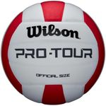 Wilson Pro Tour Volleyball, Red/Whi