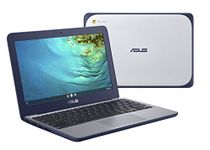 ASUS Chromebook C202XA Rugged & Spill Resistant Laptop, 11.6" HD, 180 Degree, MediaTek 8173C Processor, 4GB RAM, 32GB Storage, MIL-STD 810G Durability, Blue, Education, Chrome OS, C202XA-YB04-BL