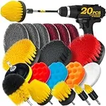 Holikme 20Pack Drill Brush Attachme