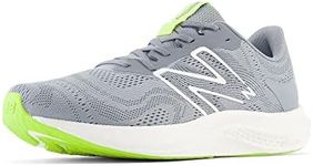 New Balance Men's DynaSoft Pro Run V2 Running Shoe, Steel/Titanium/Thirty Watt, 8 M