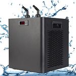 LABFENG 79 gal Aquarium Chiller,1/3 HP Water Chiller for Hydroponics, Axolotl, Coral Reef with Connecting Hose and Pump (300L)