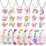 xFFFun Little Girls Jewelry Ages 4-