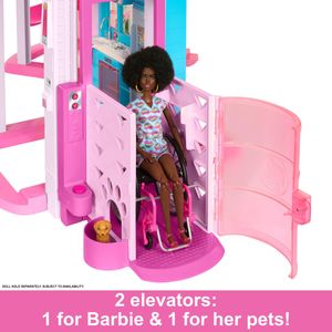 Barbie Dreamhouse 3-Storey Dollhouse – Playset with Furniture
