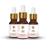 Nabhi Sutra Menstrual Pain Relief Belly Button Oil | Relaxes the Veins Around Your Uterine Lining | Reduces Period Cramps & Soothes Pain | Ayurvedic with Goodness of Lavender & Ginger-15ml (Pack of 3)