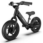 Hiboy BK1 Electric Balance Bike for Kids, 12 Inch Tires, 150W Peak Motor, Adjustable Seat, 21.6V/2.6Ah Battery, Electric Bike for Kids Ages 3-5