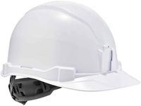 Ergodyne Hard Hat, Cap Style, Ratchet Suspension, Class E, Skullerz 8970, White