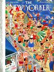 Beachgoing - New Yorker Magazine 1000 Piece Puzzle by New York Puzzle Company