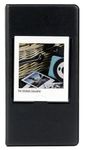 64 Pockets Mini Film Photo Album for Fujifilm Instax Square SQ20, SQ10, SQ6, SQ1 Camera & SP-3 Printer 3x3.5 Inch Polaroid Picture Name Card Holder (Black)