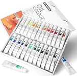 LIGHTWISH Oil Paint Set,24 x 12ml C