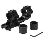 HOUSON Scope Mount Picatinny, Picatinny rail Weaver adapter mounting rail Weaver rail rail mount base for 25.4 mm/30 mm rifle scope Airsoft