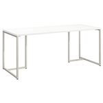 Office by Kathy Ireland® Method 72W Table Desk in White