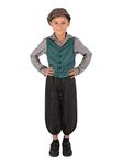 Bristol Novelty CF236M Victorian Street Boy (Medium) Costume, Multi-Colour, 5-6 Years Old