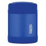 Thermos - Blue Kids Food Flask (290ml) - BPA Free, Stainless Steel, Spill Proof, Thermal Flask for Lunch Box, 5 Hours Hot & 7 Hours Cold
