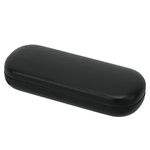 MoKo Hard Glasses Case, Hard Shell Sunglasses Case Anti-Scratch Eyeglasses Bag Portable Eyeglasses Holder Box Eyeglass Case for Women Men, Black